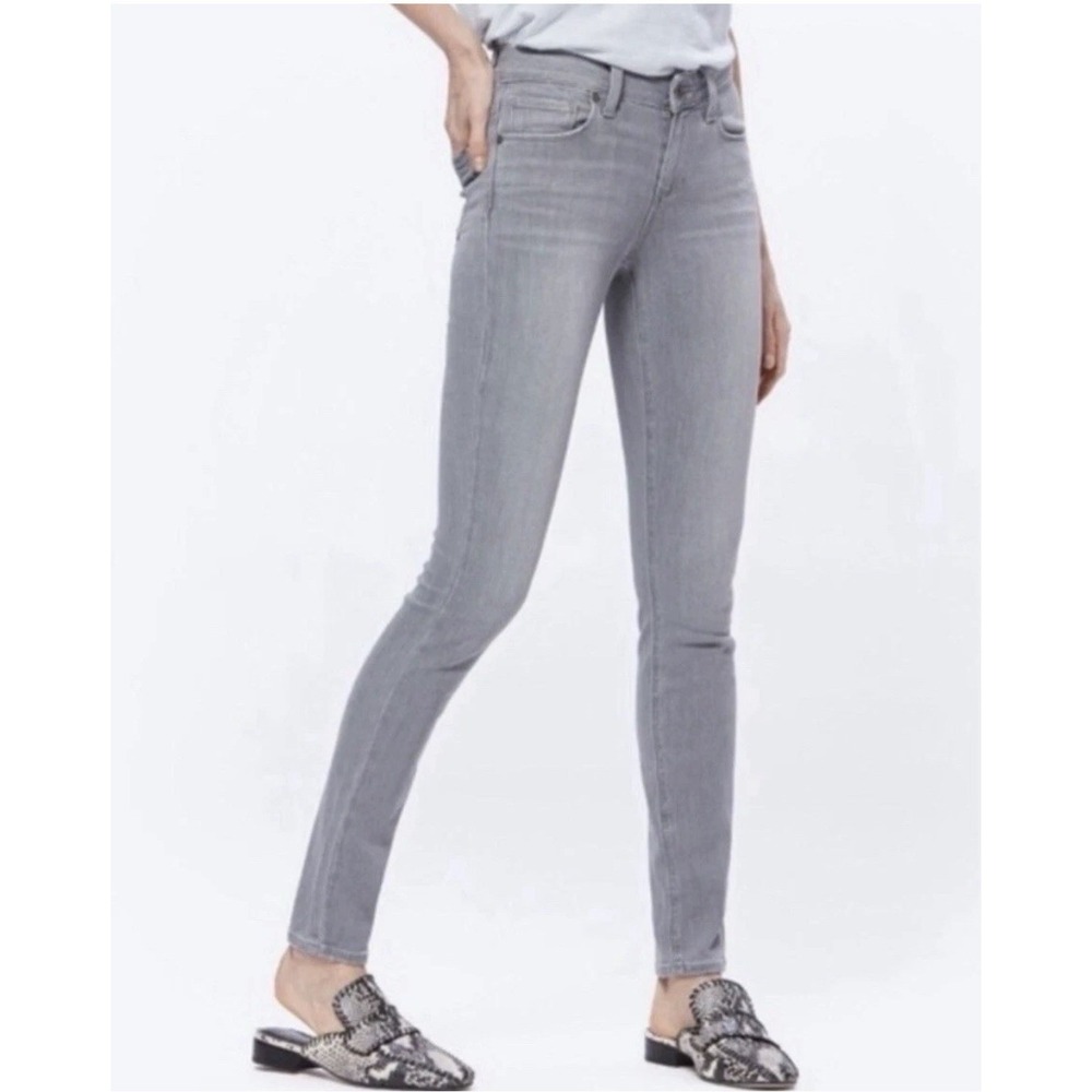 PAIGE‎ Verdugo Ultra Skinny Fit Gray Jeans Women's Size 31x30 Stretch Super Soft